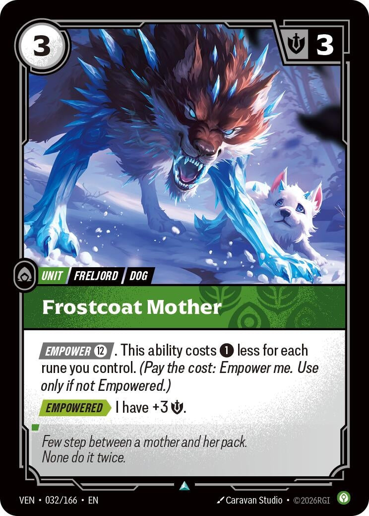 Image for Frostcoat Mother [032/166] (VEN) - Riftbound: League of Legends Trading Card Game