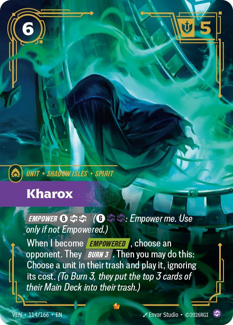 Image for Kharox [114/166] (VEN) - Riftbound: League of Legends Trading Card Game