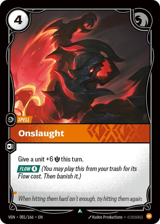 Image for Onslaught [081/166] (VEN) - Riftbound: League of Legends Trading Card Game