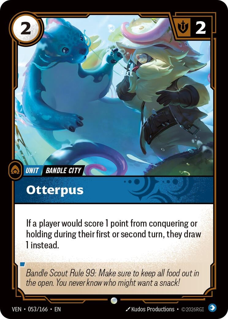 Image for Otterpus [053/166] (VEN) - Riftbound: League of Legends Trading Card Game