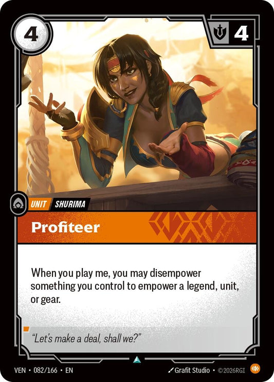 Image for Profiteer [082/166] (VEN) - Riftbound: League of Legends Trading Card Game