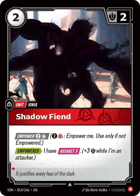 Image for Shadow Fiend [014/166] (VEN) - Riftbound: League of Legends Trading Card Game