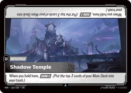 Image for Shadow Temple [165/166] (VEN) - Riftbound: League of Legends Trading Card Game