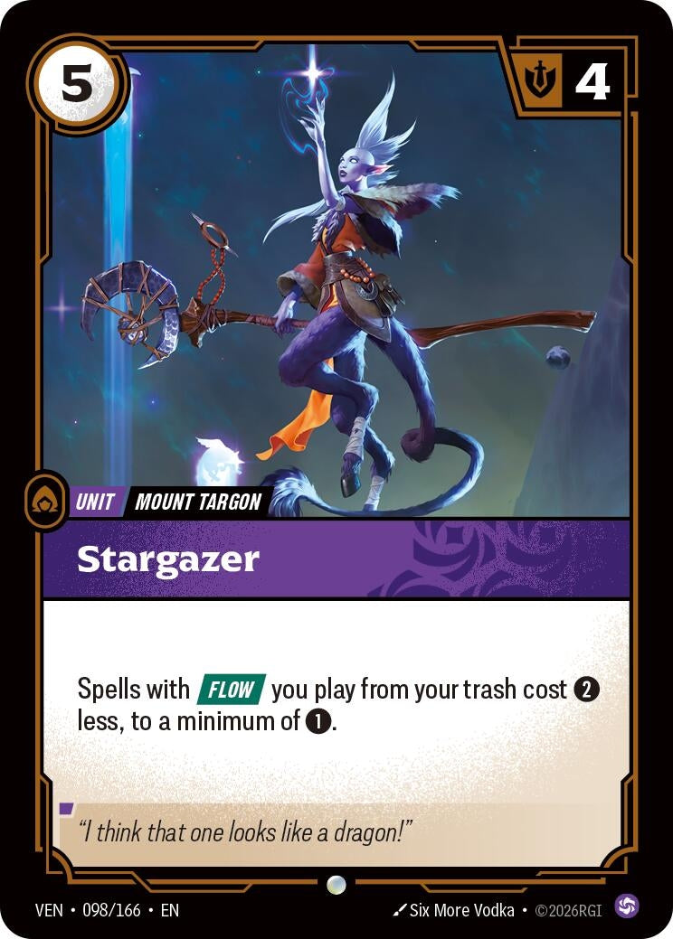 Image for Stargazer [098/166] (VEN) - Riftbound: League of Legends Trading Card Game