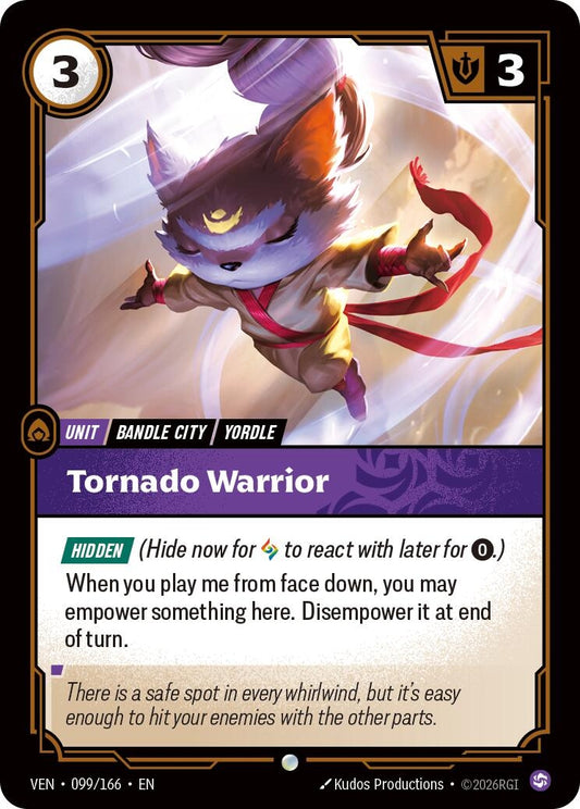 Image for Tornado Warrior [099/166] (VEN) - Riftbound: League of Legends Trading Card Game