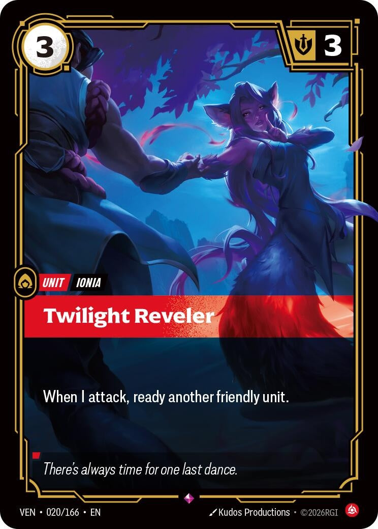 Image for Twilight Reveler [020/166] (VEN) - Riftbound: League of Legends Trading Card Game