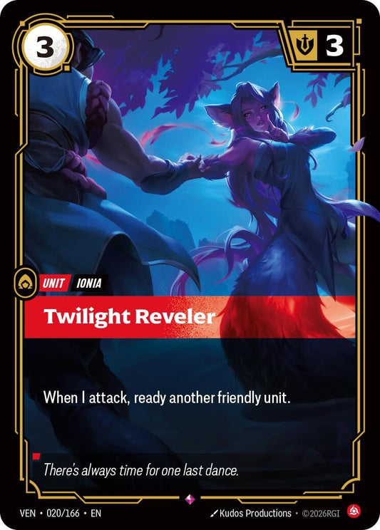 Image for Twilight Reveler [020/166] (VEN) - Riftbound: League of Legends Trading Card Game