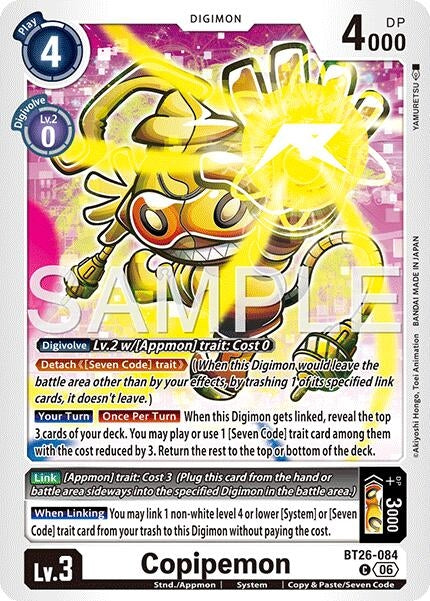 Image for Copipemon [BT26-084 C] (BT-26) - Digimon Card Game