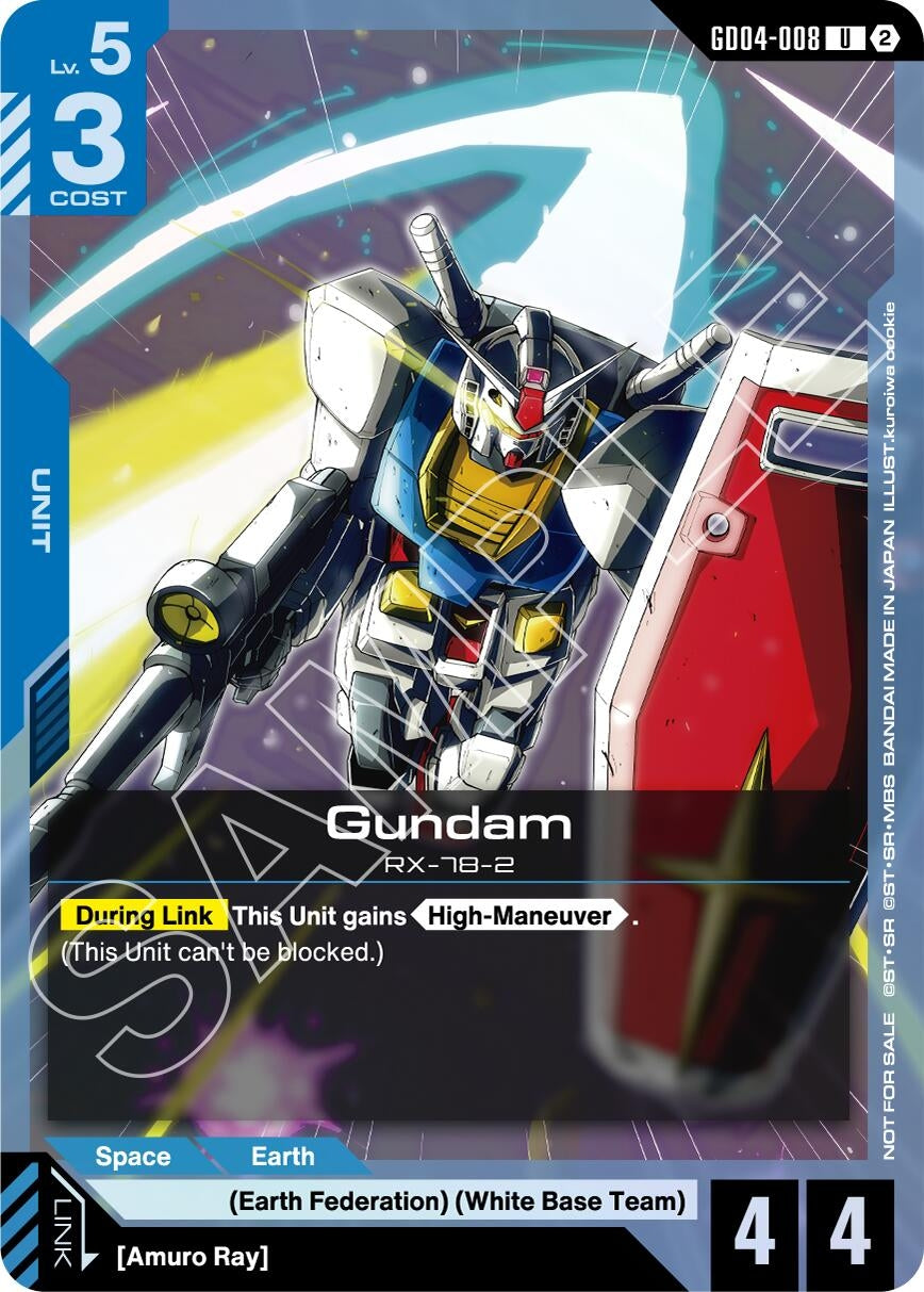 Image for Gundam (GD04-008) (WCS 26-27 Participation Pack Vol.2) [GD04-008] (GCG-PR) - Gundam Card Game