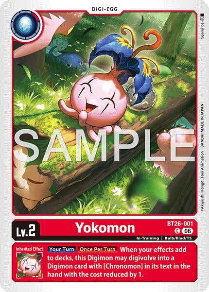 Image for Yokomon [BT26-001 C] (BT-26) - Digimon Card Game