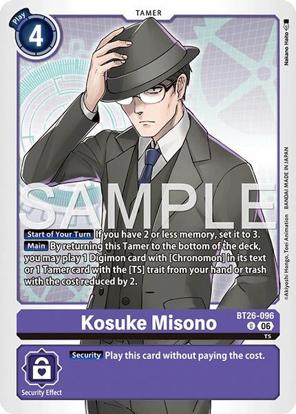 Image for Kosuke Misono [BT26-096 U] (BT-26) - Digimon Card Game