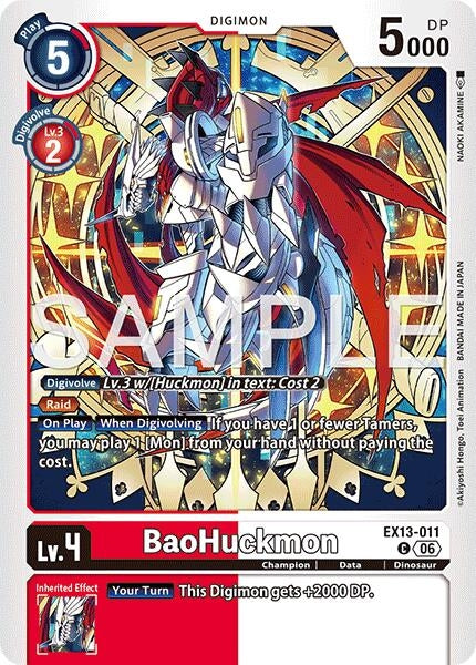 Image for BaoHuckmon [EX13-011 C] (EX-13) - Digimon Card Game
