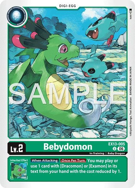 Image for Bebydomon [EX13-005 U] (EX-13) - Digimon Card Game