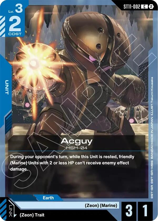 Image for Acguy [ST11-002] (ST11) - Gundam Card Game