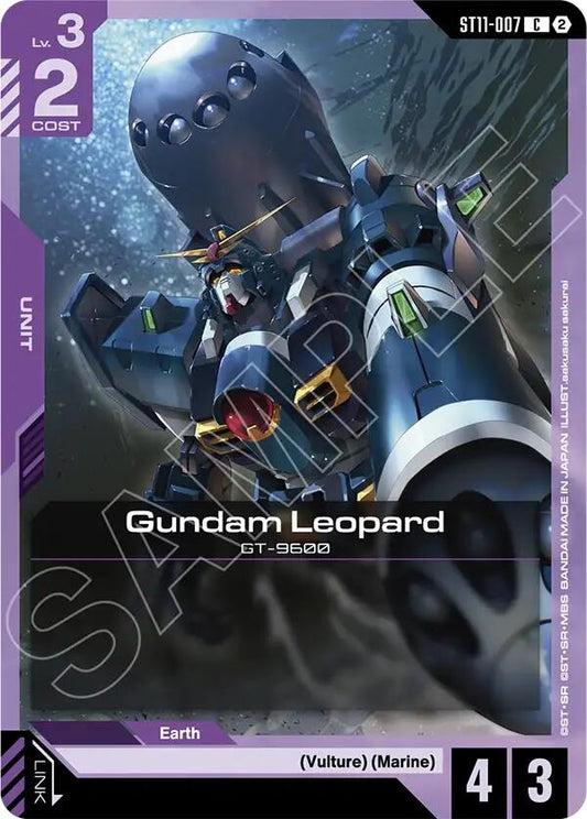Image for Gundam Leopard [ST11-007] (ST11) - Gundam Card Game