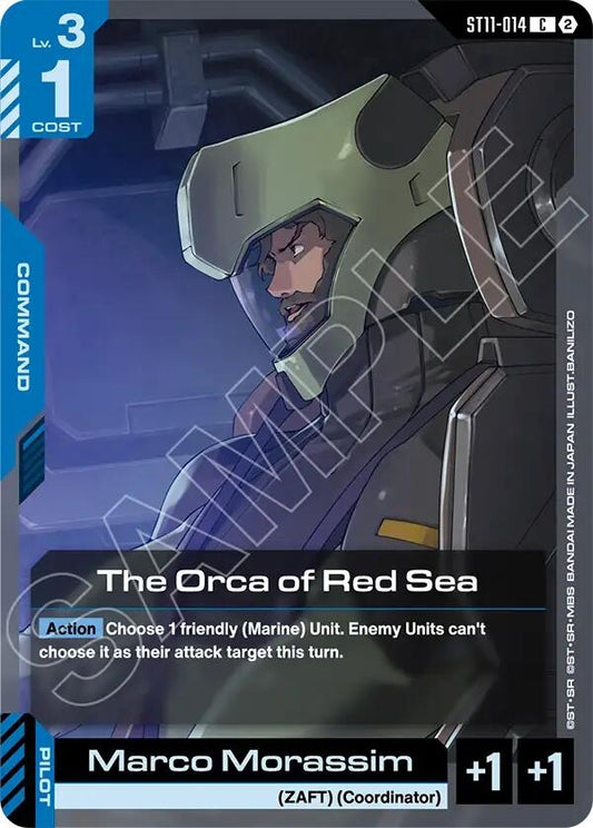 Image for The Orca of Red Sea [ST11-014] (ST11) - Gundam Card Game