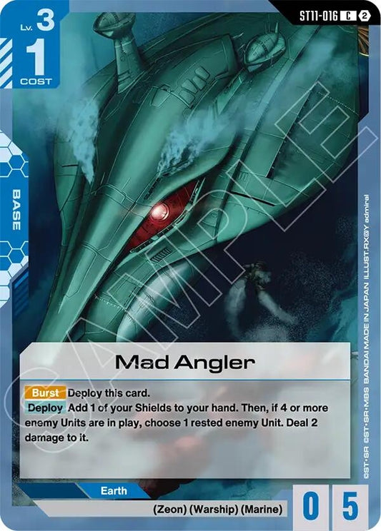 Image for Mad Angler [ST11-016] (ST11) - Gundam Card Game