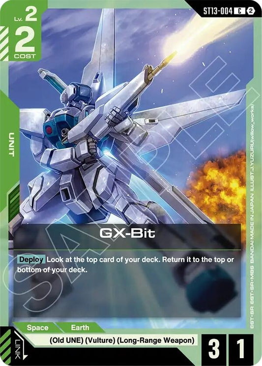 Image for GX-Bit [ST13-004] (ST13) - Gundam Card Game