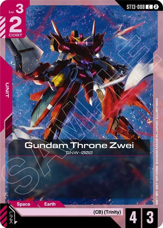 Image for Gundam Throne Zwei [ST13-008] (ST13) - Gundam Card Game