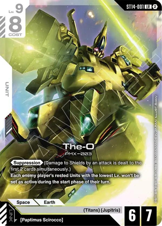 Image for The-O [ST14-001] (ST14) - Gundam Card Game