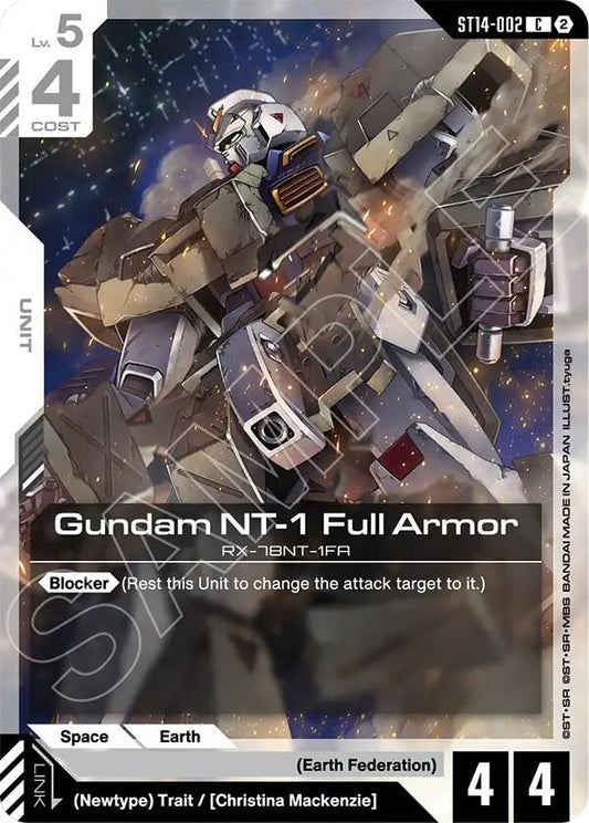 Image for Gundam NT-1 Full Armor [ST14-002] (ST14) - Gundam Card Game