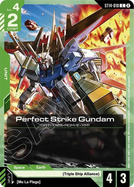 Image for Perfect Strike Gundam [ST14-010] (ST14) - Gundam Card Game
