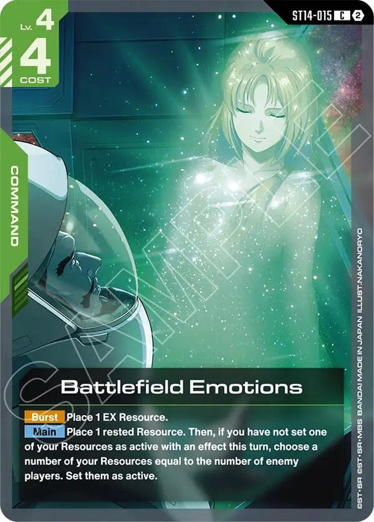 Image for Battlefield Emotions [ST14-015] (ST14) - Gundam Card Game