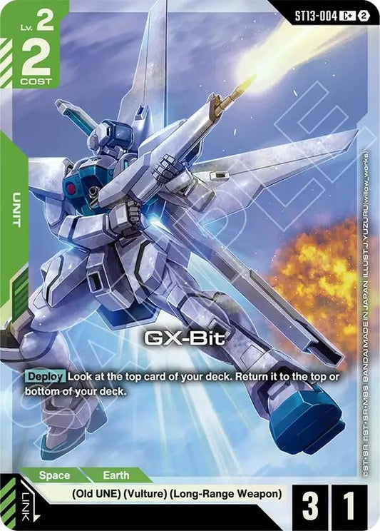 Image for GX-Bit (C+) [ST13-004] (ST13) - Gundam Card Game