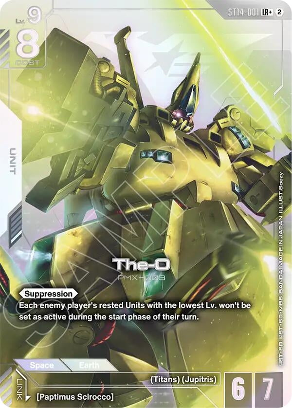 Image for The-O (LR+) [ST14-001] (ST14) - Gundam Card Game