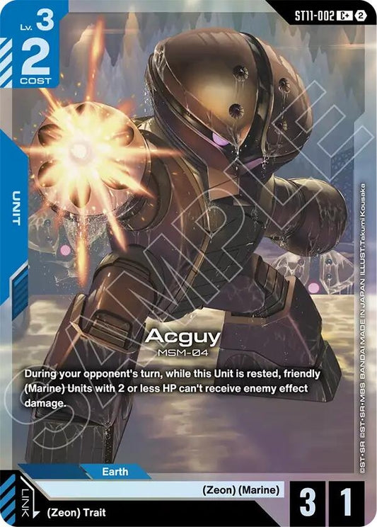 Image for Acguy (C+) [ST11-002] (ST11) - Gundam Card Game