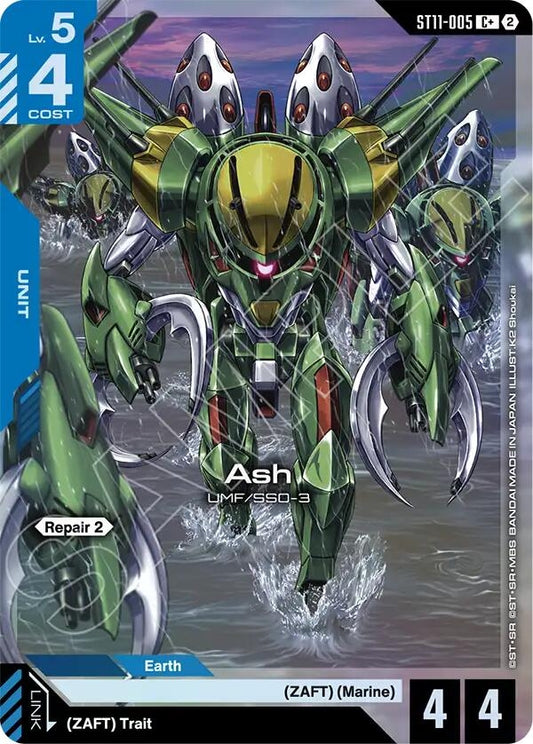 Image for Ash (C+) [ST11-005] (ST11) - Gundam Card Game