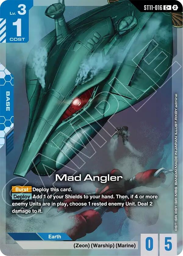 Image for Mad Angler (C+) [ST11-016] (ST11) - Gundam Card Game