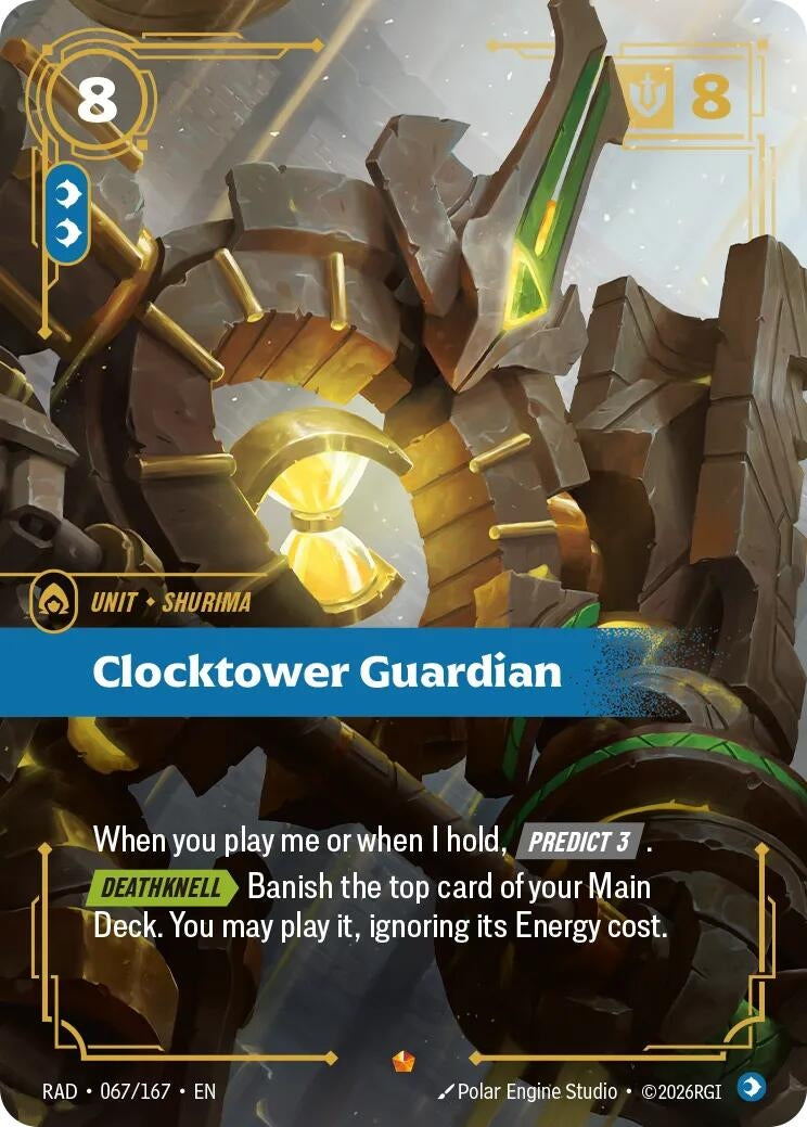 Image for Clocktower Guardian [067/167] (RAD) - Riftbound: League of Legends Trading Card Game