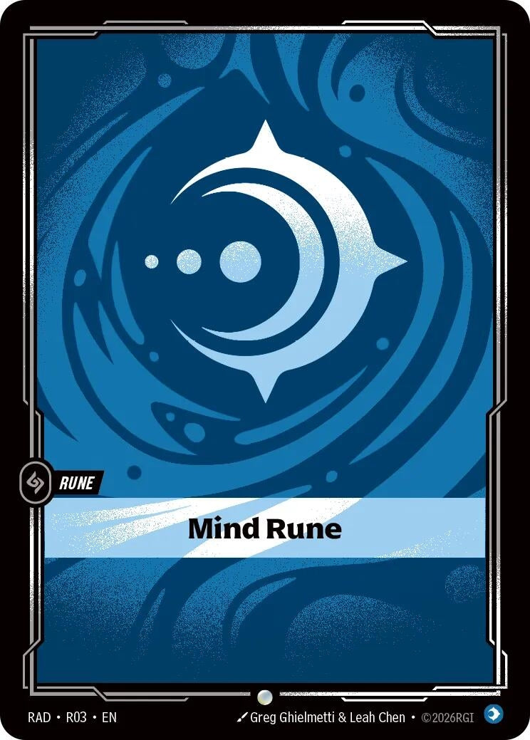Image for Mind Rune [R03] (RAD) - Riftbound: League of Legends Trading Card Game