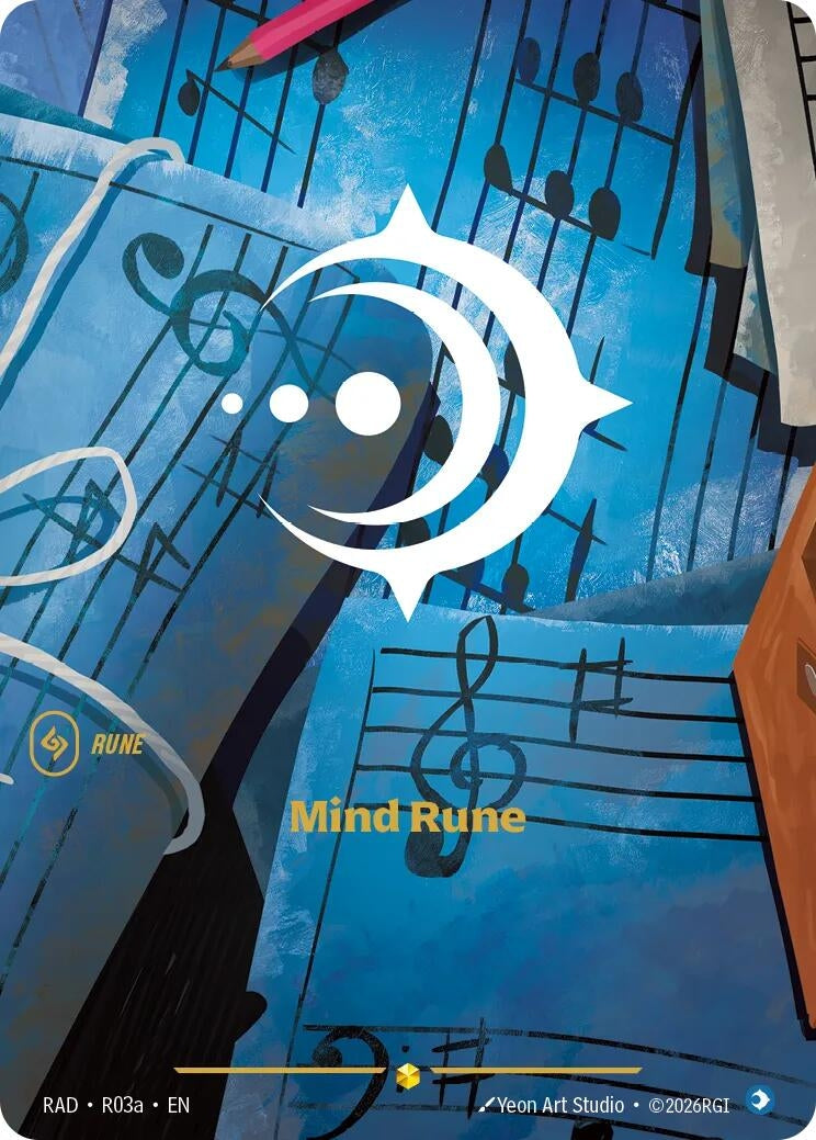 Image for Mind Rune (R03a) [R03a] (RAD) - Riftbound: League of Legends Trading Card Game