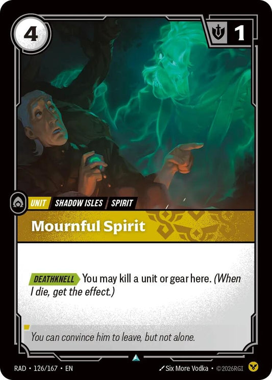 Image for Mournful Spirit [126/167] (RAD) - Riftbound: League of Legends Trading Card Game