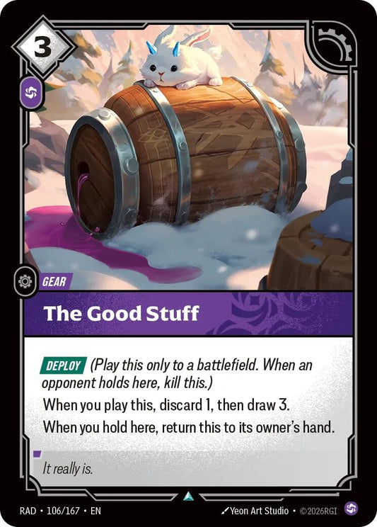 Image for The Good Stuff [106/167] (RAD) - Riftbound: League of Legends Trading Card Game