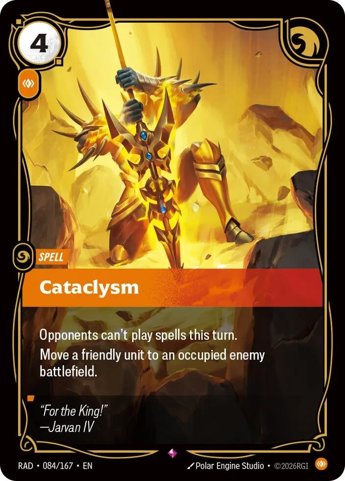 Image for Cataclysm [084/167] (RAD) - Riftbound: League of Legends Trading Card Game
