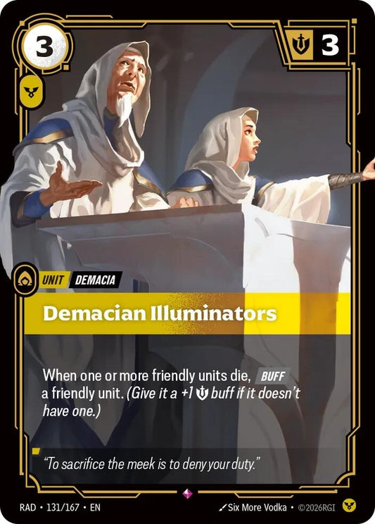 Image for Demacian Illuminators [131/167] (RAD) - Riftbound: League of Legends Trading Card Game
