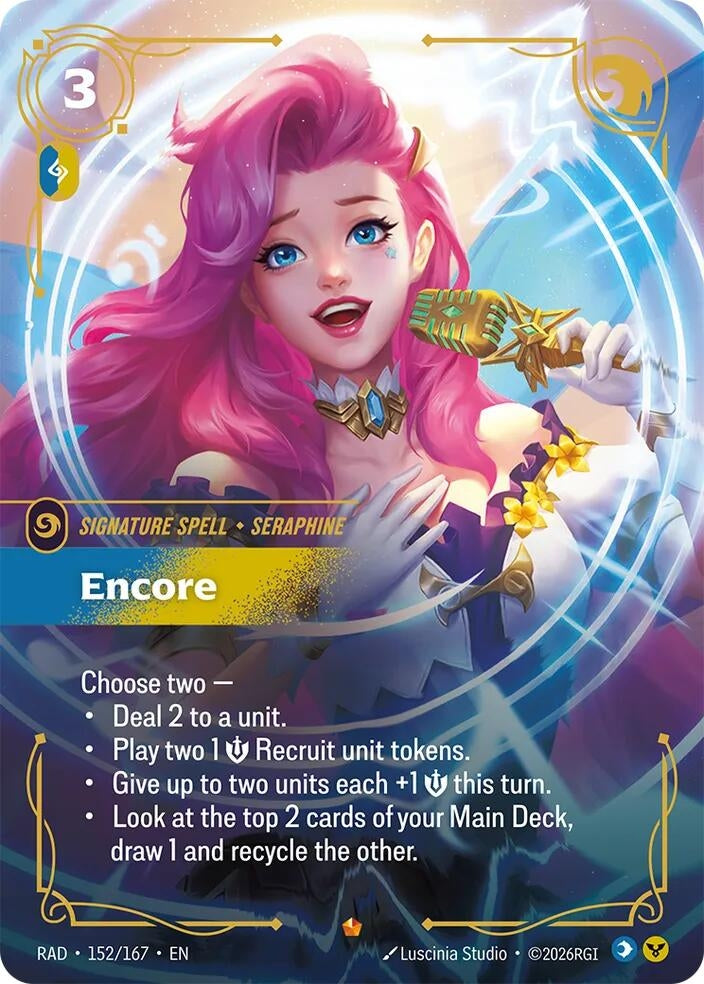 Image for Encore [152/167] (RAD) - Riftbound: League of Legends Trading Card Game