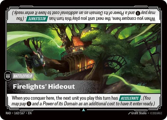Image for Firelights' Hideout [162/167] (RAD) - Riftbound: League of Legends Trading Card Game