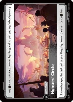 Image for Hunters' Circle [163/167] (RAD) - Riftbound: League of Legends Trading Card Game