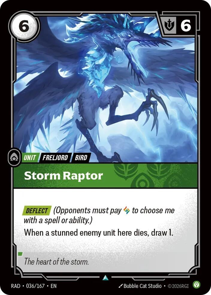 Image for Storm Raptor [036/167] (RAD) - Riftbound: League of Legends Trading Card Game
