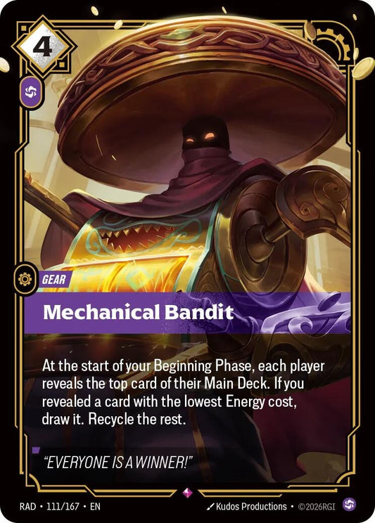 Image for Mechanical Bandit [111/167] (RAD) - Riftbound: League of Legends Trading Card Game