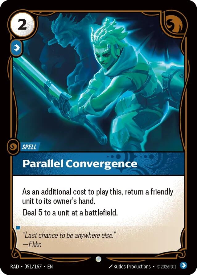 Image for Parallel Convergence [051/167] (RAD) - Riftbound: League of Legends Trading Card Game