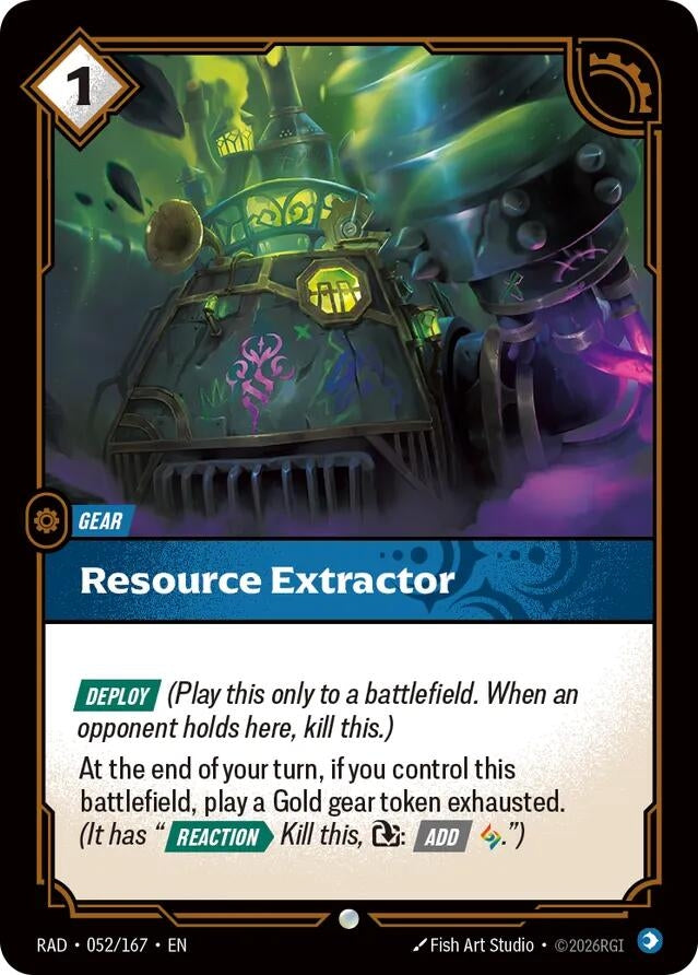 Image for Resource Extractor [052/167] (RAD) - Riftbound: League of Legends Trading Card Game
