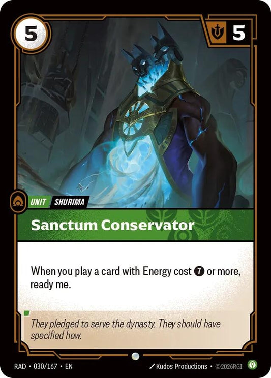 Image for Sanctum Conservator [030/167] (RAD) - Riftbound: League of Legends Trading Card Game