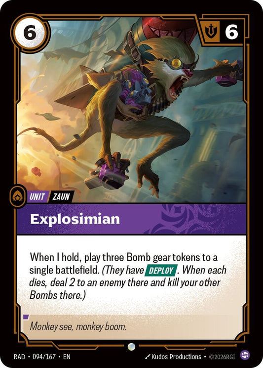 Image for Explosimian [094/167] (RAD) - Riftbound: League of Legends Trading Card Game