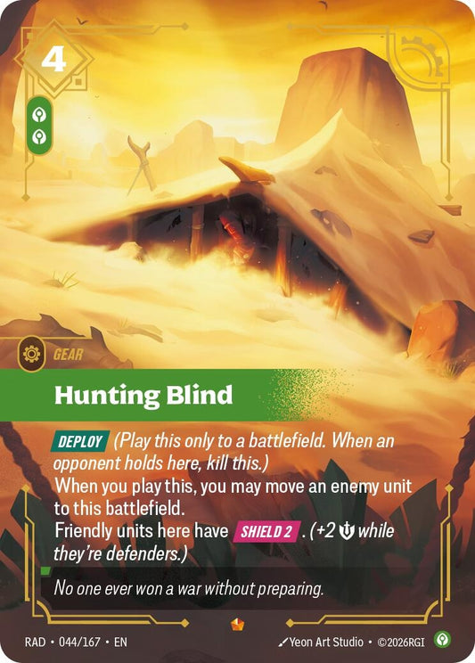 Image for Hunting Blind [044/167] (RAD) - Riftbound: League of Legends Trading Card Game