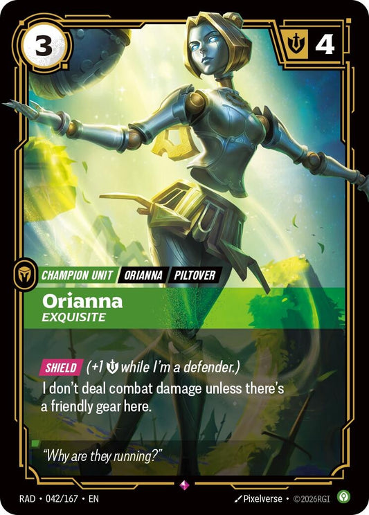 Image for Orianna, Exquisite [042/167] (RAD) - Riftbound: League of Legends Trading Card Game